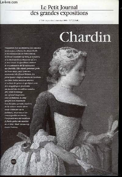 Le Petit Journal des Grandes Expositions n310 : Chardin
