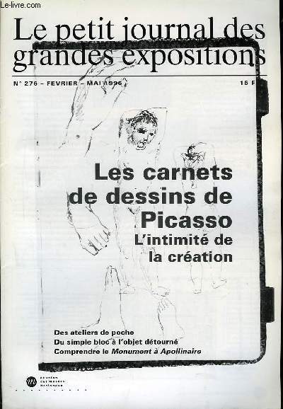 Le Petit Journal des Grandes Expositions n276 : Les carnets de dessins de Picasso.