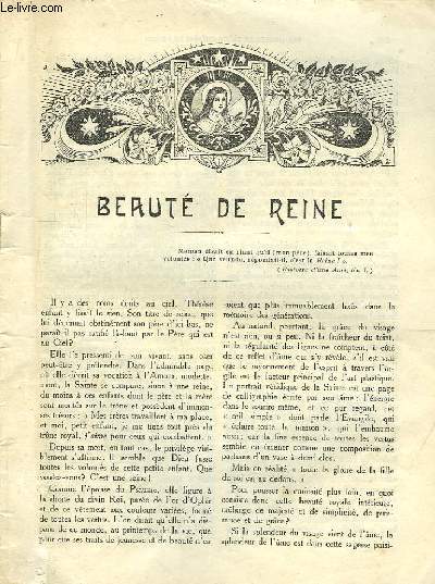 Les Annales de Sainte Thrse de Lisieux n?? : Beaut de Reine, de Paulot