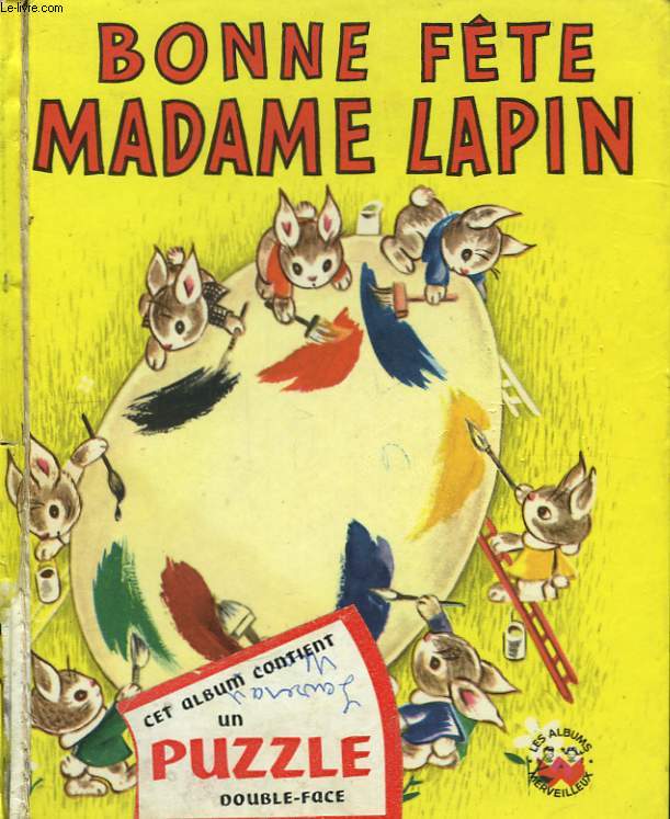 Bonne fte Madame Lapin
