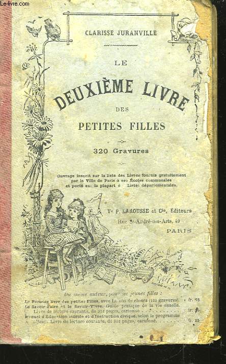 Le Deuxime Livre des petites filles. Cours lmentaire.