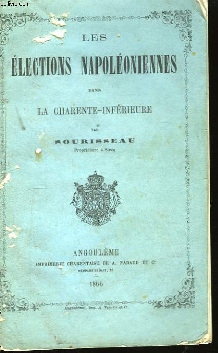 Les lections Napoloniennes dans la Charente-Maritime.