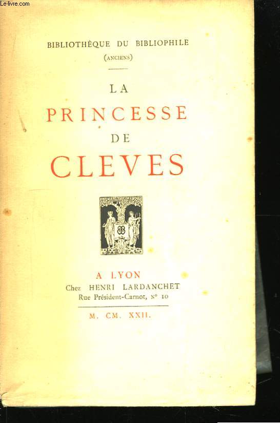 La Princesse de Clèves.
