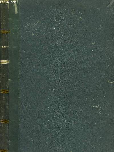 Le Monastre (1550 - 1558). TOMES VI, VII et VIII, en un seul volume.