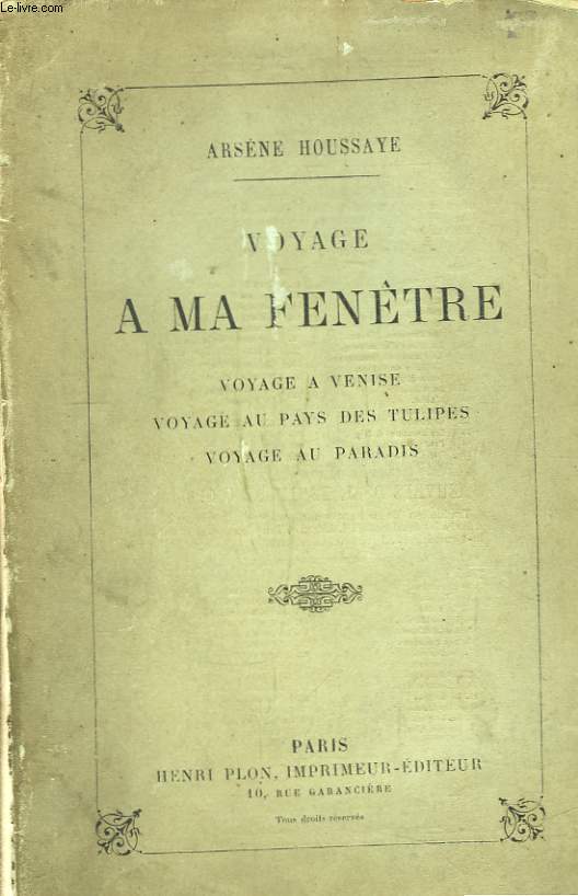 Voyage  ma Fentre.