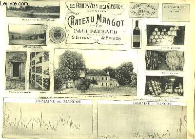 Les Vins de la Gironde Illustrs. Chteau Mangot.