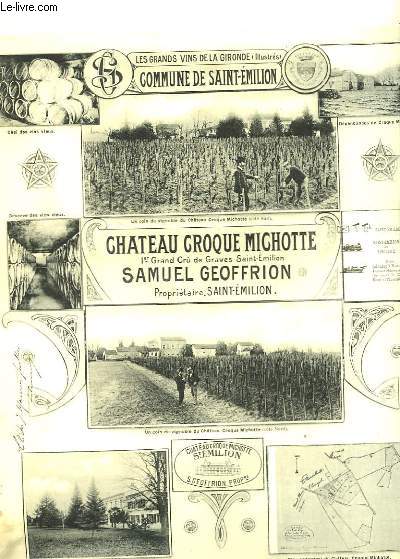 Les Vins de la Gironde Illustrs. Chteau Croque Michotte.