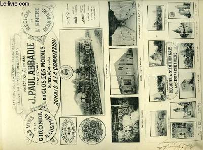 Les Vins de la Gironde Illustrs. Clos des Moines.