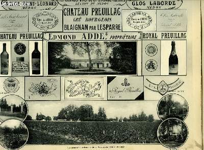 Les Vins de la Gironde Illustrs.Enclos Saint-Lonard - Chteau Preuillac / Clos Laborde