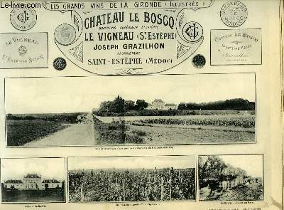 Les Vins de la Gironde Illustrs. Chteau Le Boscq.