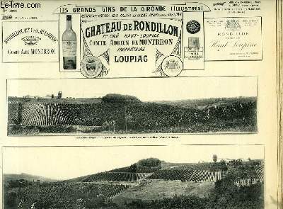 Les Vins de la Gironde Illustrs. Chteau de Rondillon.