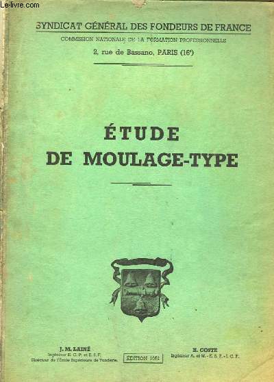 Etude de Moulage-Type.