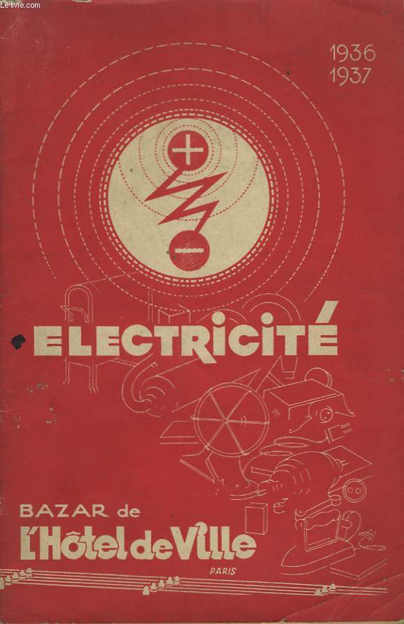 Catalogue d'Electricit. 1936 - 1937