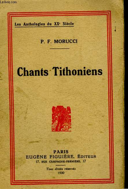 Chants Tithoniens.