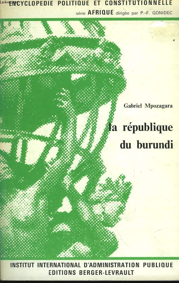 La Rpublique du Burundi
