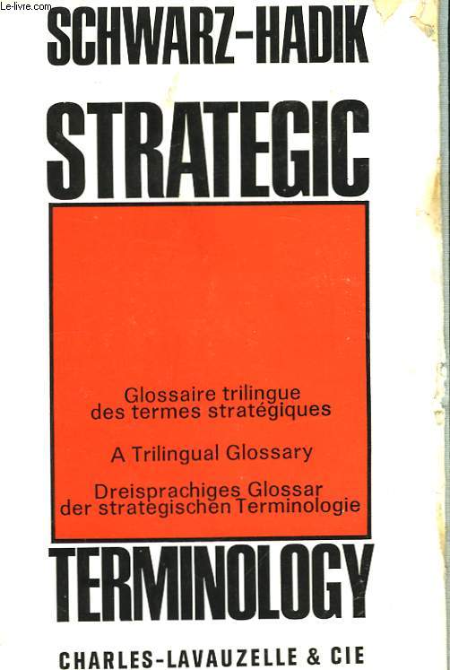 Strategic Terminology.