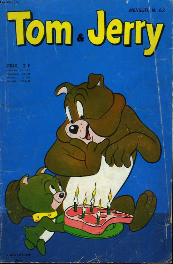 Tom et Jerry n°62 - COLLECTIF - 1972 - Afbeelding 1 van 1
