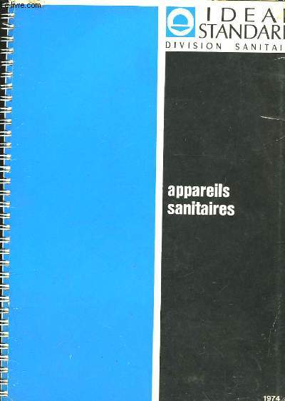 Catalogue d'appareils sanitaires