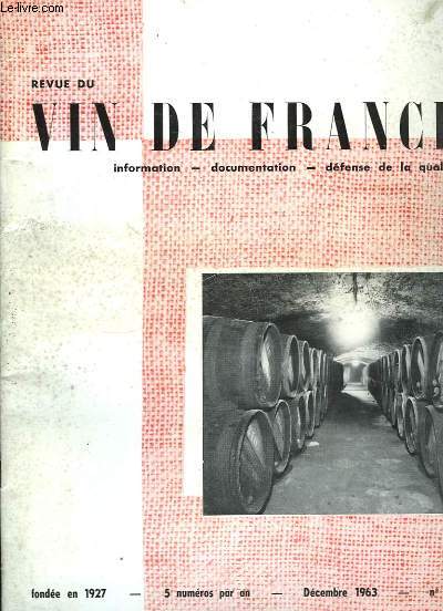 Revue du Vin de France. N196