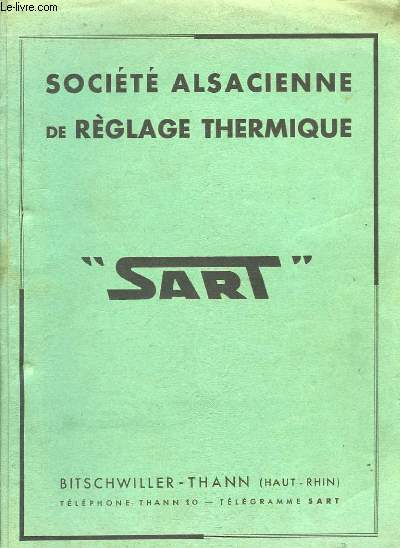 Catalogue SART