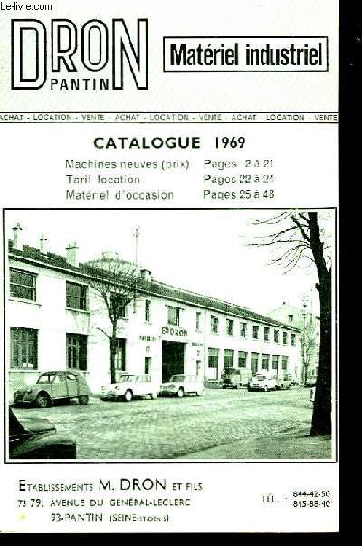 Catalogue de Matriel Industriel