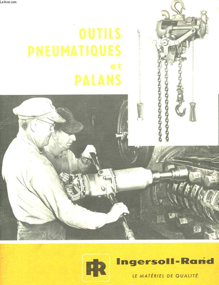 Catalogue d'Outils Pneumatiques et Palans.