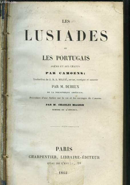 Les Lusiades ou Les Portugais.