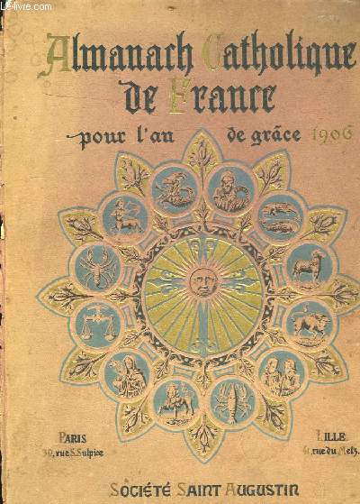 Almanach Catholique de France pour l'Anne 1906