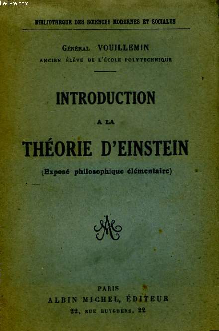 Introduction  la Thorie d'Einstein