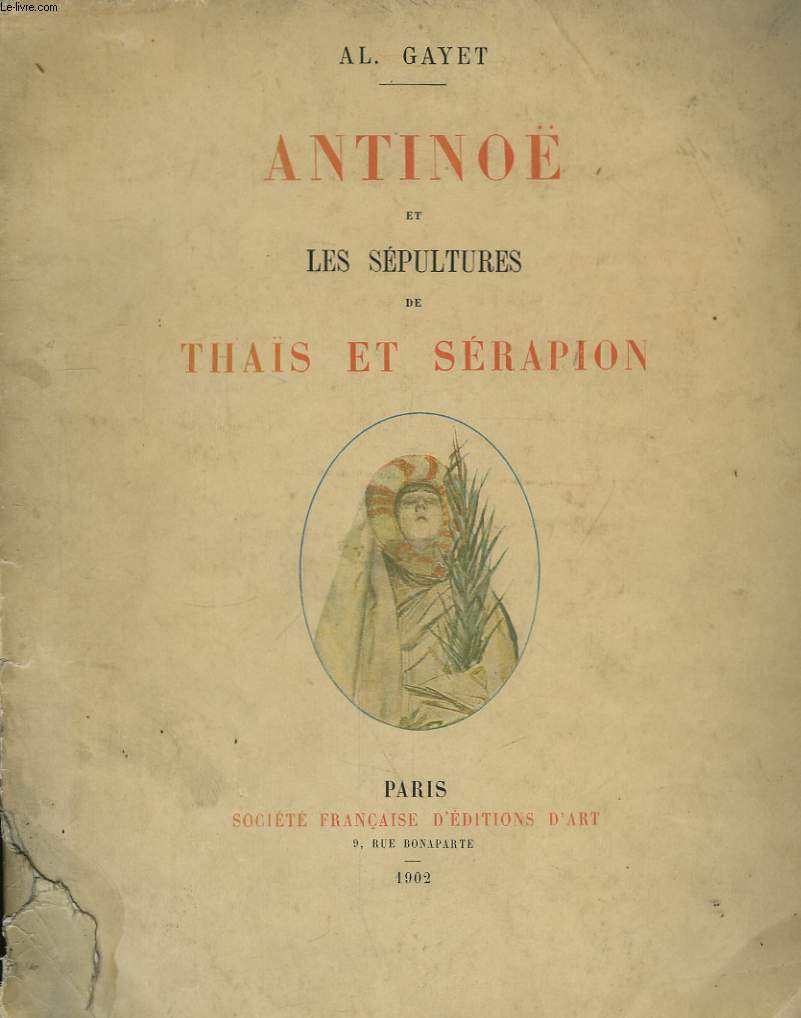 Antino et les Spultures de Thas et Srapion.