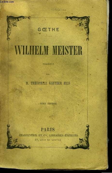 Wilhelm Meister. TOME 2nd