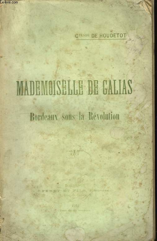 Mademoiselle de Galias.
