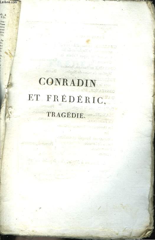 Conradin et Frdric.