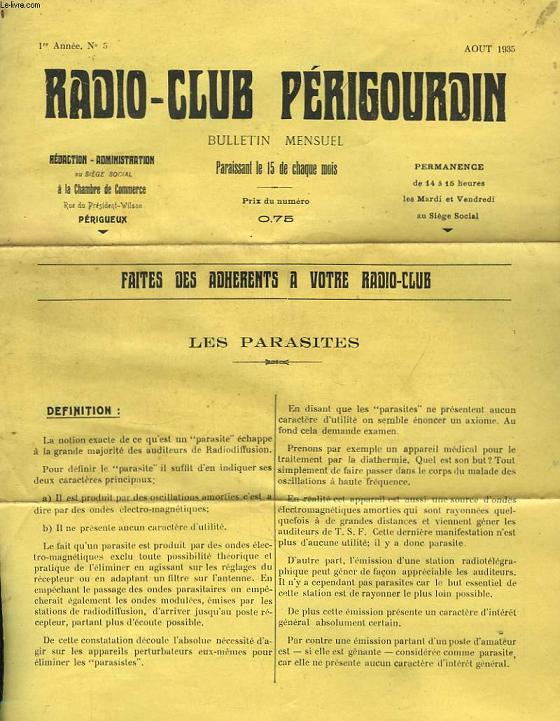 Radio-Club Prigourdin. N5