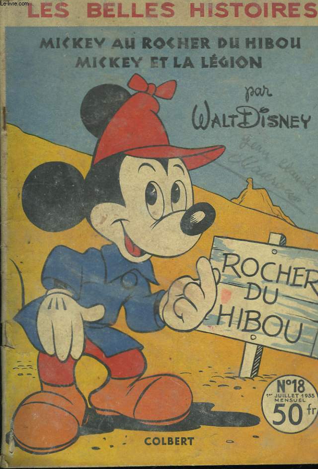 Les Belles Histoires n18 : Mickey au rocher du hibou - Mickey et la lgion.