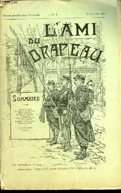 L'Ami du Drapeau N°4, 6ème année. - CHAMBON Oct. - 1903 - Afbeelding 1 van 1