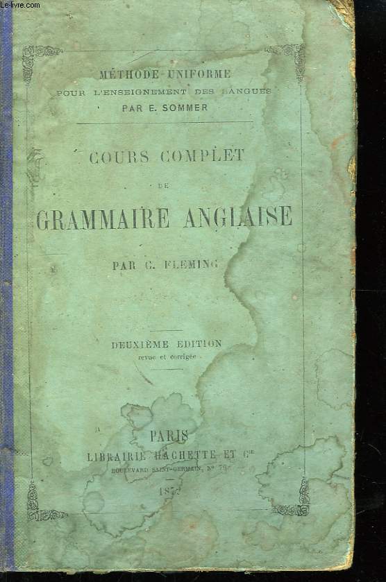 Cours complet de Grammaire Anglaise.