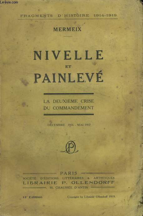 Nivelle et Painlev.