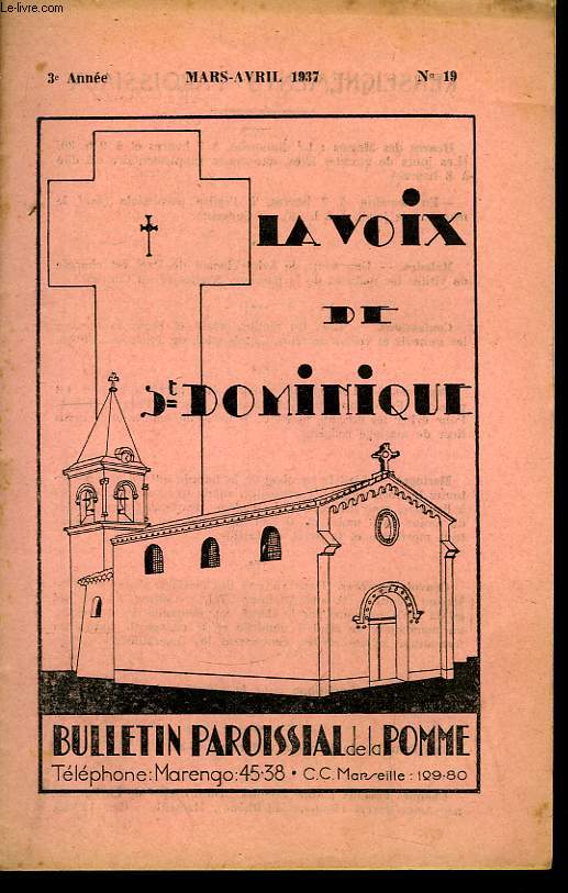 La Voix de St-Dominique. N° 19 - 3ème année