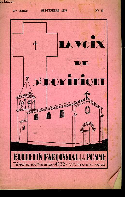 La Voix de St-Dominique. N°13 - 2ème année