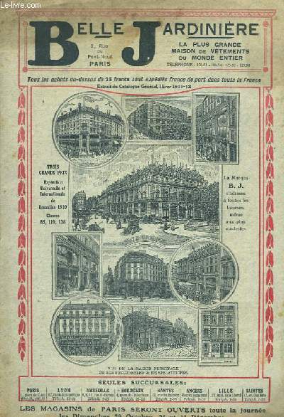 Catalogue 1911 - 1912