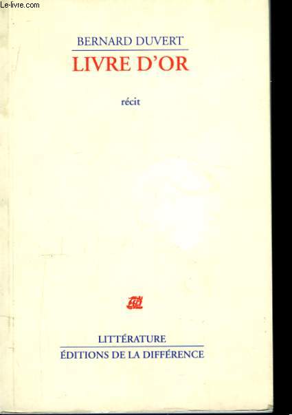 Livre d'Or