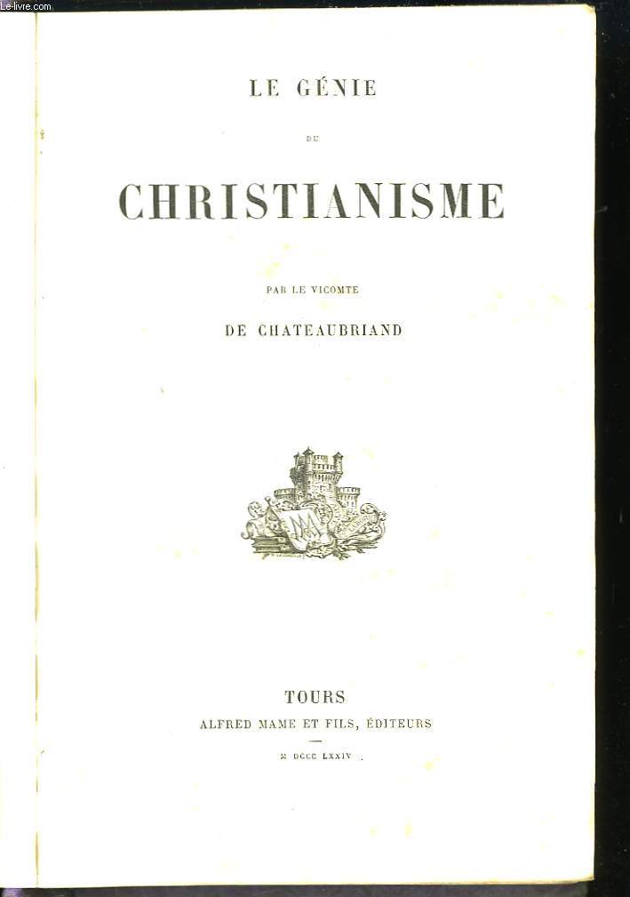 Le Gnie du Christianisme.