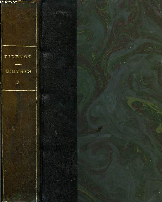 Oeuvres choisies de Diderot. TOME II