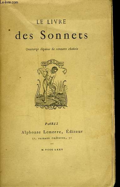 Le Livre des Sonnets.