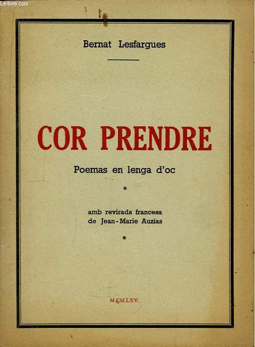 Cor Prendre