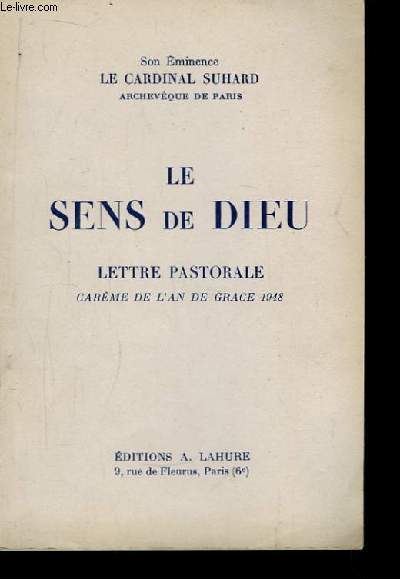 Le Sens de Dieu