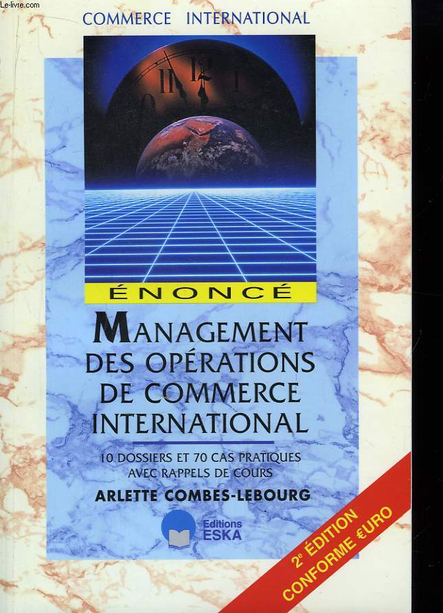 Management des oprations de commerce international. Enonc