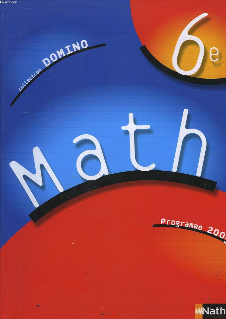 Math. Classe de 6eme.