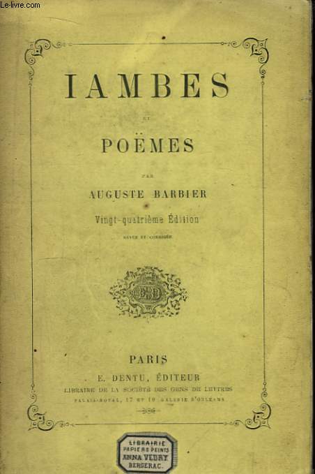 Iambes et Pomes.